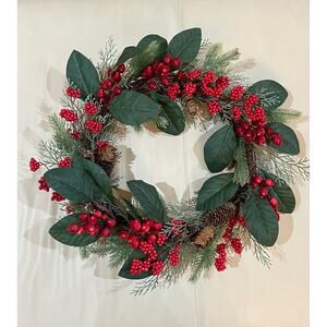 Beautiful Christmas Holiday Door Wreath